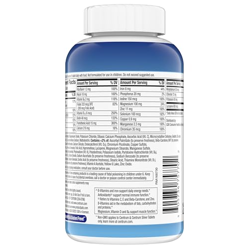 Centrum Multivitamin for Men, Multivitamin/Multimineral Supplement with Vitamin D3, B Vitamins and Antioxidants Centrum buy supplements canada