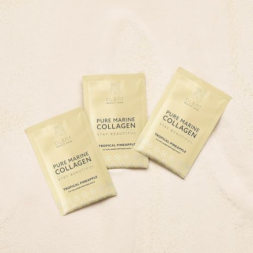 Plent Pure Marine Collagen Tropical Pineapple - Stay Beautiful - 5G Collagen Peptides Daily Plent buy supplements canada
