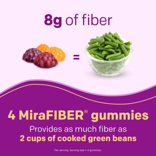 MiraLAX: MiraFIBER Gummies, 8g of Daily Prebiotic Fiber with B Vitamins to Support MiraLAX buy supplements canada