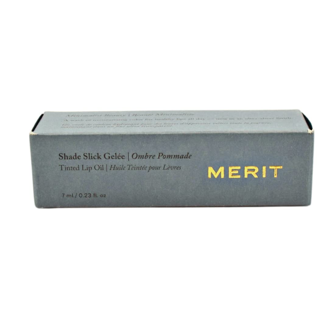 MERIT Shade Slick Gelée Sheer Tinted Lip Oil Les Deux Merit buy supplements canada