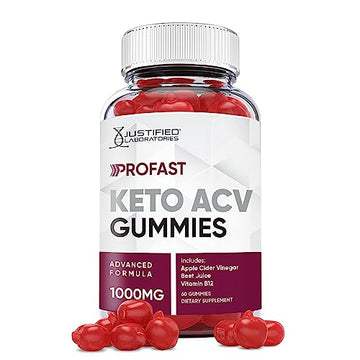 Justified Laboratories ProFast Keto ACV Gummies 1000MG Pro Fast Vegan Non GMO Justified Laboratories buy supplements canada
