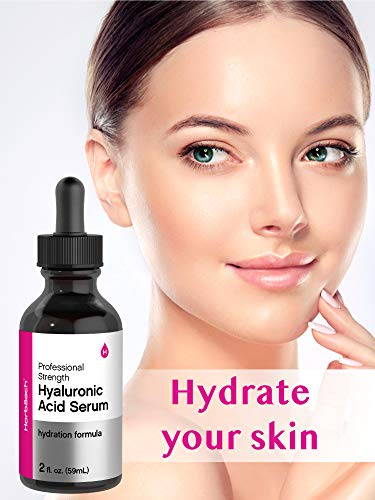 Hyaluronic Acid Serum For Face | 2 oz | Paraben & SLS Free Moisturizer | by Horbaach Horbäach buy supplements canada