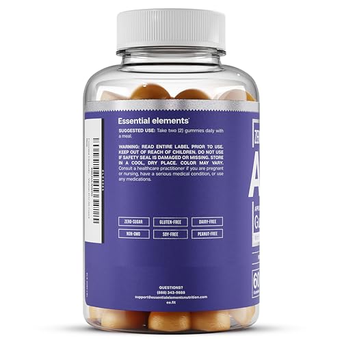 Essential Elements Zero-Sugar ACV Apple Cider Vinegar Gummies from “The Mother” Essential Elements buy supplements canada