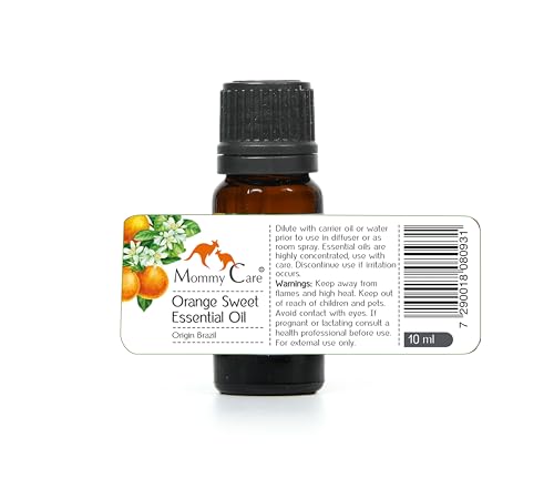 mommy care Sweet Orange Essential Oil for Aromatherapy 0.338 fl oz Brazil Origin MOMMY CARE buy supplements canada