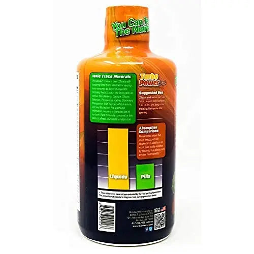 Liquid Vitamin Turbo Power Plus: 47 Vitamins, Enzymes, Vitamin D3, Vitamin A, Vitamin C, and Zinc for Men, Women, Teens, and Kids Turbo Power buy supplements canada