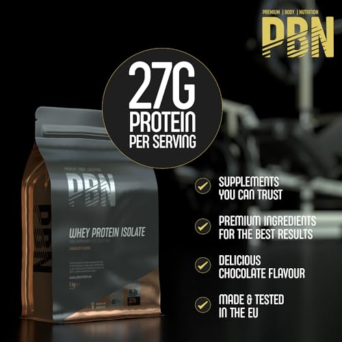 PBN - Premium Body Nutrition - Whey-ISOLATE Protein Powder, 1kg, Chocolate - 33 Servings Premium Body Nutrition buy supplements canada