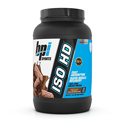 BPI Sports Iso Hd – 100% Whey Protein isolates – Muscle Growth, Recovery, Weight Loss, BPI Sports buy supplements canada