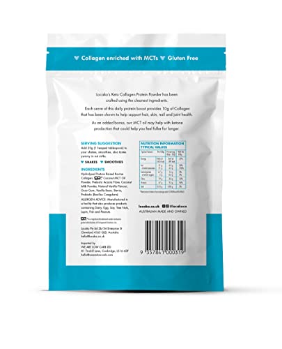 Locako Keto Collagen Vanilla Protein Powder LOCAKO buy supplements canada