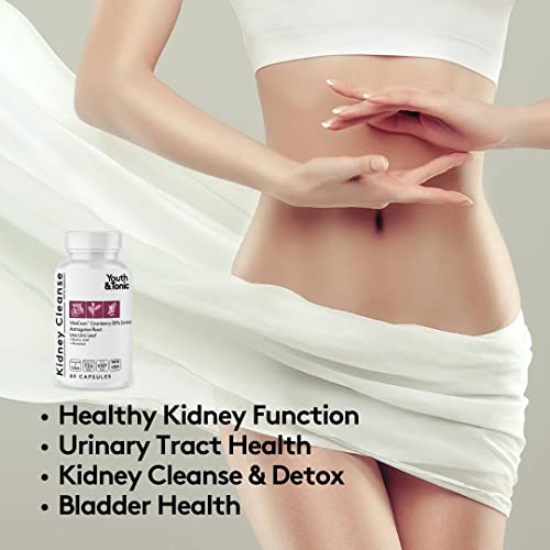 Youth & Tonic Kidney Cleanse Detox for Residual Metabolic Waste & Excess Body Water Youth & Tonic buy supplements canada