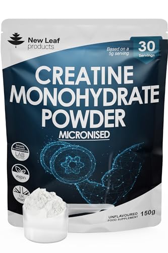 Creatine Monohydrate Powder 100% Pure Micronized Creatine - 150g Increased Absorption NEW LEAF PRODUCTS buy supplements canada