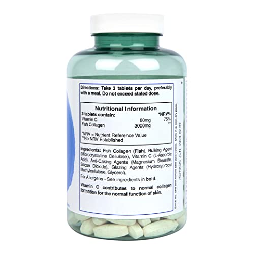 Holland & Barrett Marine Collagen with Vitamin C 3000mg 180 Tablets Holland & Barrett buy supplements canada