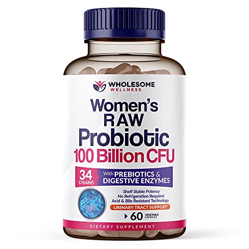 Dr. Formulated Raw Probiotics for Women 100 Billion CFUs with Prebiotics Wholesome Wellness buy supplements canada