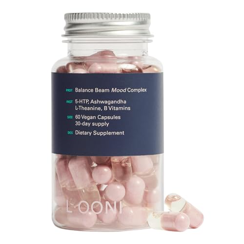 LOONI Balance Beam Mood Complex Supplement | PMS Relief with Ashwagandha, Vitamin B12 L·OONI buy supplements canada