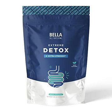 Bella All Natural Extreme Detox Tea - Body Cleanse, Colon Cleanser & Detox, Natural Herbs Bella All Natural buy supplements canada