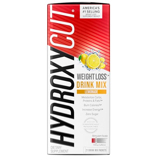 Hydroxycut Drink Mix Weight Loss Supplements, Lemonade, 21 Count (Pack of 1) Hydroxycut buy supplements canada