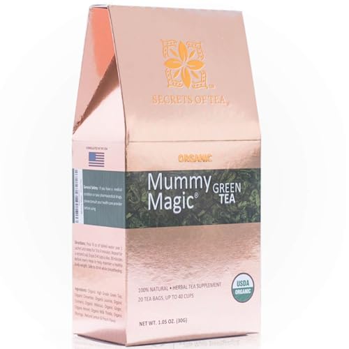 Mummy Magic Slim Tea - 100% Organic- Peach Flavor- Up To 40 Servings - 20 Count Mummy Magic buy supplements canada