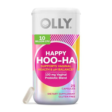 OLLY Happy Hoo-Ha Capsules, Probiotic for Women, Vaginal Health and pH OLLY buy supplements canada