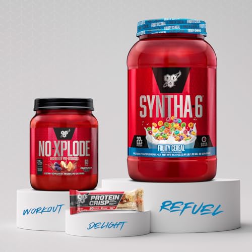 BSN SYNTHA-6 Whey Protein Powder with Micellar Casein, Milk Isolate, Fruity Cereal BSN buy supplements canada