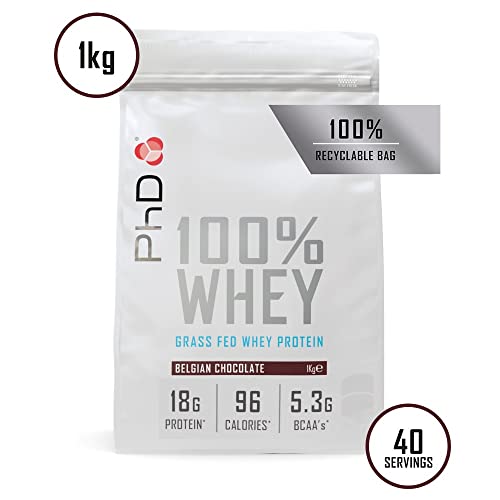 PhD Nutrition 100 Percent Whey, Grass Fed Whey, Lean Muscle Protein Powder PhD buy supplements canada