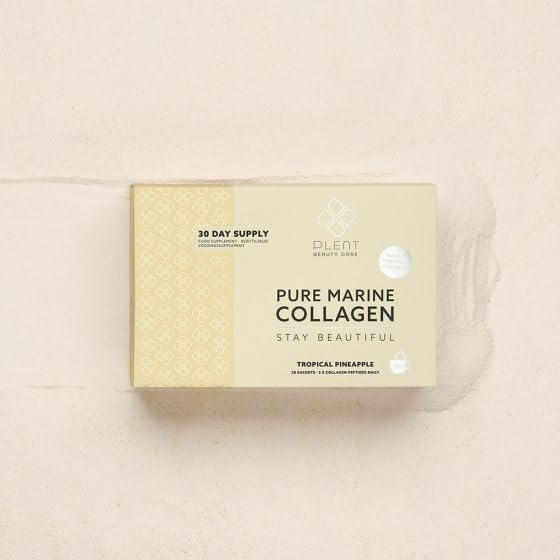 Plent Pure Marine Collagen Tropical Pineapple - Stay Beautiful - 5G Collagen Peptides Daily Plent buy supplements canada