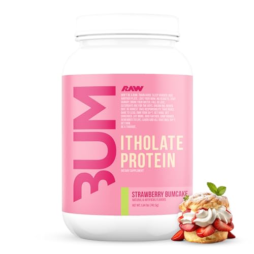 RAW Whey Isolate Protein Powder, Strawberry BumCake (CBUM Itholate Protein) RAW buy supplements canada