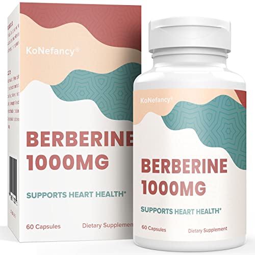 KoNefancy Berberine HCL Supplement 1000mg, High Absorption Berberine Plus Vegan KoNefancy buy supplements canada