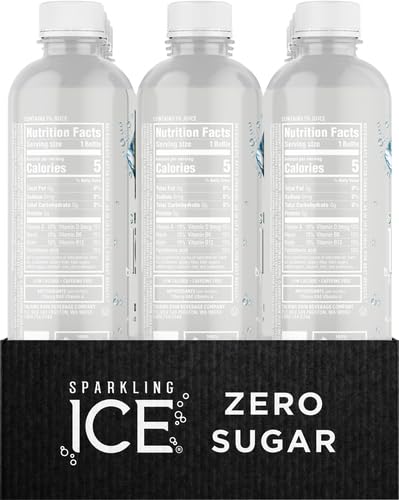 Sparkling Ice, Lemon Lime Sparkling Water, Zero Sugar Flavored Water, with Vitamins Sparkling ICE buy supplements canada