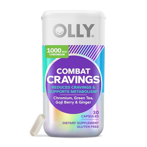 OLLY Combat Cravings, Metabolism & Energy Support Supplement,1000 mcg Chromium OLLY buy supplements canada