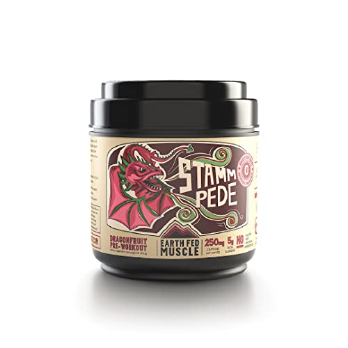 Earth Fed Muscle Stammpede DragoFruit Punch Pre Workout, 30 Servings, Boost Energy Earth Fed Muscle buy supplements canada