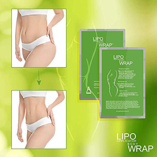 Ultimate Body Applicator Lipo Wrap With Guarana, Green Tea, and Seaweed Wraps Works lipo applicator buy supplements canada