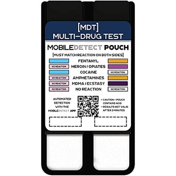 MobileDetect Pouch Residue Detection Multi-Drug Test Kit - Rapid Surface Residue Detector MobileDetect Pouch buy supplements canada