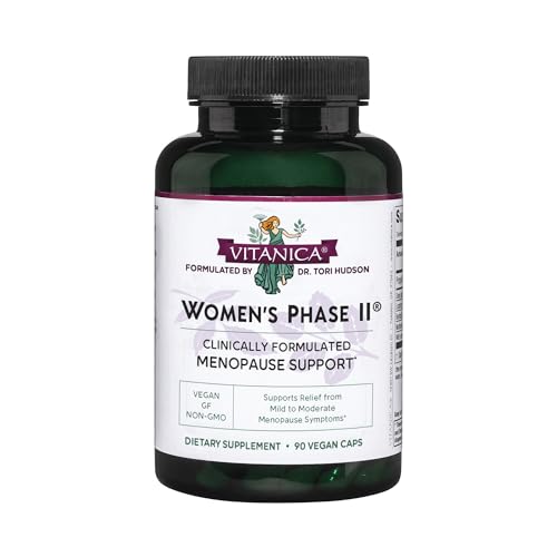 Vitanica Women's Phase II, Menopause Support, Vegan, 90 Capsules Vitanica buy supplements canada
