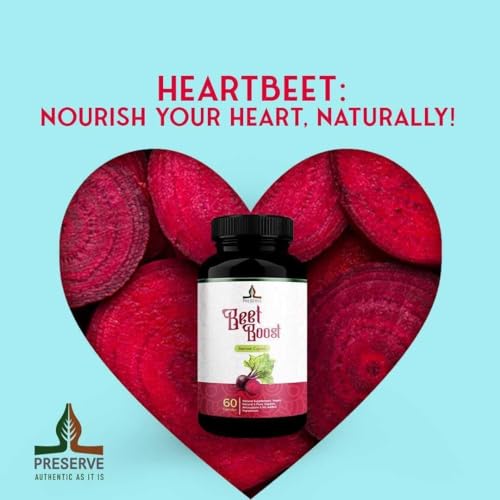 PRESERVE Organic Beetroot casules 16,000mg Per Serving, Natural Monthly Supplement PRESERVE buy supplements canada