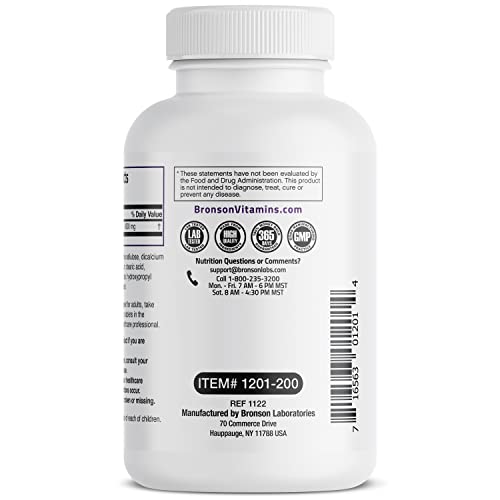 Bronson Apple Cider Vinegar 3000 MG per Serving Extra Strength - Non-GMO, 200 Vegetarian Bronson buy supplements canada
