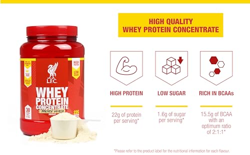 LFC Whey Protein Powder Cookies & Cream Flavour 908g 15.5g naturally-occurring BCAAs Vector Consumer buy supplements canada