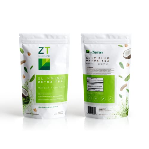 Dr. Zisman ZT Slimming - Matcha-Coconut Detox Blend, Weight Loss Tea with Antioxidant Effects Dr. Zisman ZT Slimming Tea buy supplements canada
