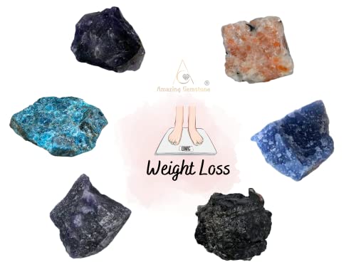 Weight Loss Crystals and Stone Sets Manifestation, Set of 6 Black Tourmaline, Amethyst Amazing Gemstone buy supplements canada