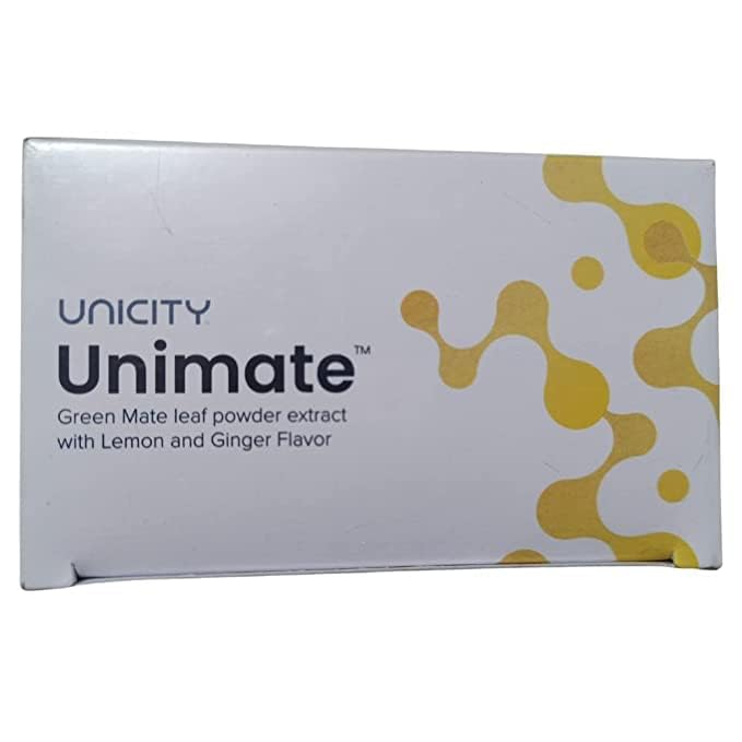 Ourtown Unicity Unimate Green Mate Leaf Powder Extract with Lemon and Ginger Flavor Ourtown buy supplements canada
