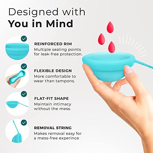 EcoBlossom Reusable Menstrual Disc with Removal String - The Most Reliable Medical Grade Silicone EcoBlossom buy supplements canada