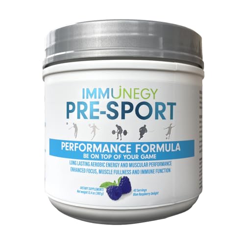 IMMUNEGY - PRE-Sport Performance Pre-Workout Formula (Blue Raspberry Delight) IMMUNEGY buy supplements canada