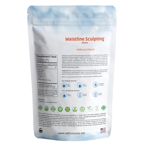 AffirmaTea Natural Detox Tea Blend - Laxative Free, Oolong Green Tea & Cinnamon AffirmaTea buy supplements canada