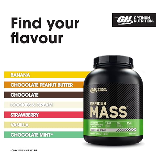 Optimum Nutrition Serious Mass Protein Powder High Calorie Weight Gainer Optimum Nutrition buy supplements canada