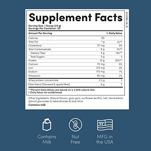 Nucific® PrebioBoost™ Daily Prebiotic Protein Powder, 16.2 Ounce Nucific buy supplements canada