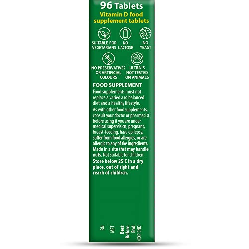 Vitabiotics Ultra Vitamin D Tablets 2000IU Extra Strength - 96 Count ( Pack of 1) Vitabiotics Ultra buy supplements canada