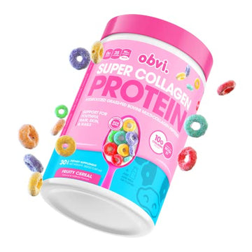 Obvi Collagen Peptides, Protein Powder, Keto, Gluten and Dairy Free, Hydrolyzed Grass Obvi buy supplements canada