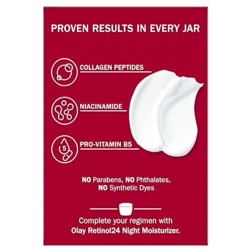 Olay Collagen Peptide Face Moisturizer, Firming Cream for Women, Fragrance-Free, Non-Greasy - Hydrating, Anti-Aging, Anti-Wrinkle Olay buy supplements canada