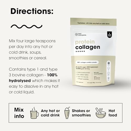 Feel Complete - High Protein Collagen - Premium Type 1 & 3 Hydrolysed Bovine Collagen Feel Complete buy supplements canada