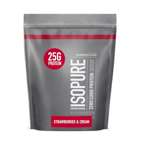 Isopure Protein Powder, Zero Carb Whey Isolate, Gluten Free, Lactose Free, 25g Protein Isopure buy supplements canada
