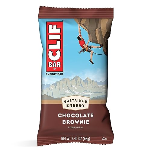 CLIF BAR - Chocolate Brownie Flavor - Made with Organic Oats - Non-GMO Clif Bar buy supplements canada