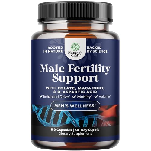 Prenatal Multivitamin Male Fertility Supplement 180ct - Mens Fertility Supplement Natures Craft buy supplements canada